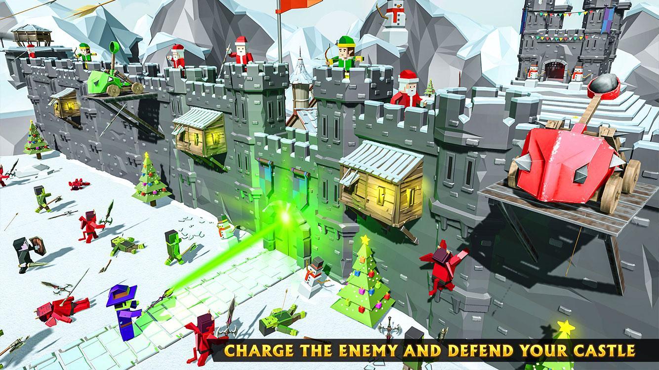 Android 用の クリスマスサンタ城防衛ゲーム Apk をダウンロード