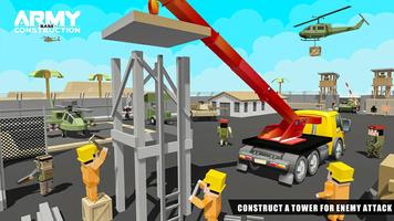 Army Builder Craft 3D: Simulateur de construction capture d'écran 2