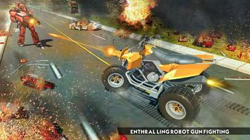 ATV Quad Bike Transform: Robot Transformation Game captura de pantalla 1