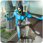 Fidget Spinner Flying Superhero Game - City Battle ícone