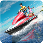 Water Boat Jet Ski Racing - Power Boat Simulator icon