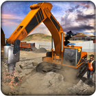 Sand Excavator Crane Simulator 3D – Stone Cutter icon