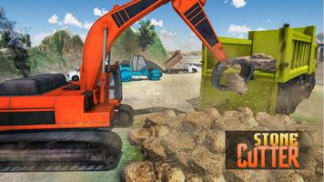 Sand Excavator Crane Simulator 3D – Stone Cutter capture d'écran 3