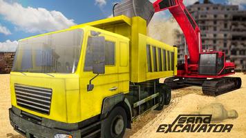 Heavy Sand Excavator Simulator syot layar 1