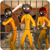 stickman Gefängnis zu entkommen Überleben Geschich Zeichen