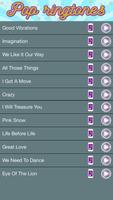 Awesome Free Pop Ringtones capture d'écran 2