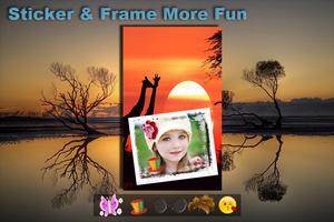 Sunset Photo Frame Screenshot 2