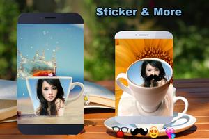 برنامه‌نما Coffee Cup Photo Frame عکس از صفحه