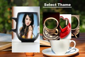 برنامه‌نما Coffee Cup Photo Frame عکس از صفحه