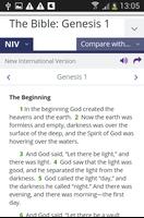 NIV Holy Bible screenshot 1