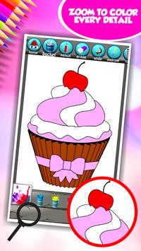 Gambar Untuk Mewarnai  Cupcake Download Gambar Mewarnai  