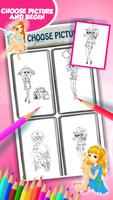 Fashion Girl Coloring Book capture d'écran 2