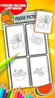 Fruit Coloring Book स्क्रीनशॉट 2