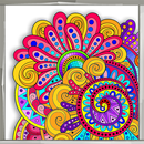 Desenhos mandala para colorir APK