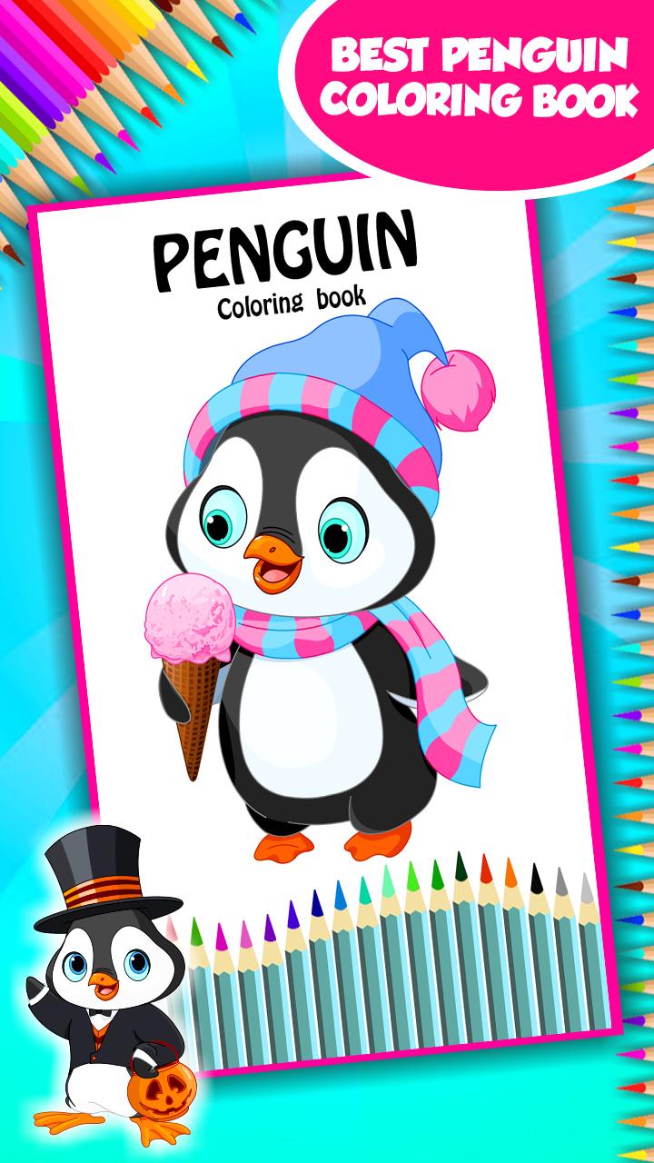 Penguen Mandala Boyama Negema