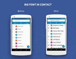 Big Font syot layar 1