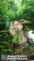 ジャングルの森の写真フレーム ポスター