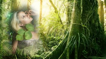 ジャングルの森の写真フレーム スクリーンショット 3