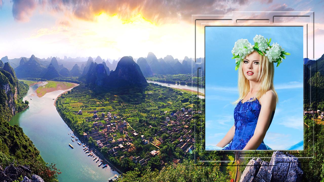 Bingkai Foto Pemandangan For Android Apk Download