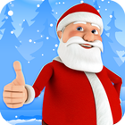 Talking Santa icon