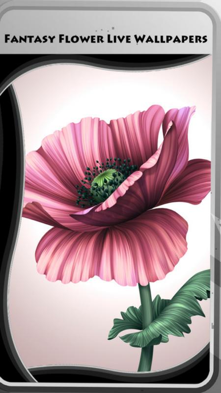 Wallpaper Bunga Bergerak Untuk android<br/>