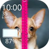 Chihuahua Zipper Lock Screen icon