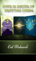 Eid Mubarak Greeting Cards Poster