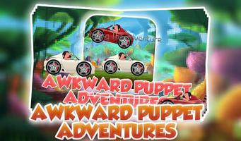 Awkward Puppet Supercars Adventures постер