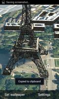 Eiffel Tower 3D Live Wallpaper تصوير الشاشة 1