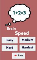 Brain Speed Plakat