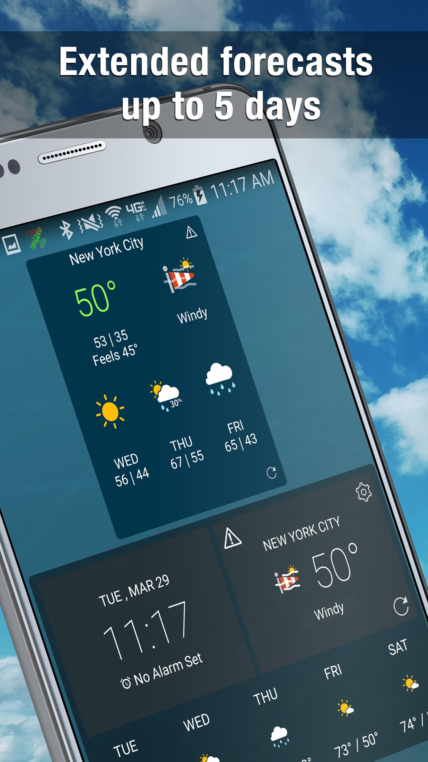 Weather Widget by WeatherBug: Alerts & Forecast for Android - APK Download