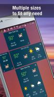 Weather Widget by WeatherBug تصوير الشاشة 1