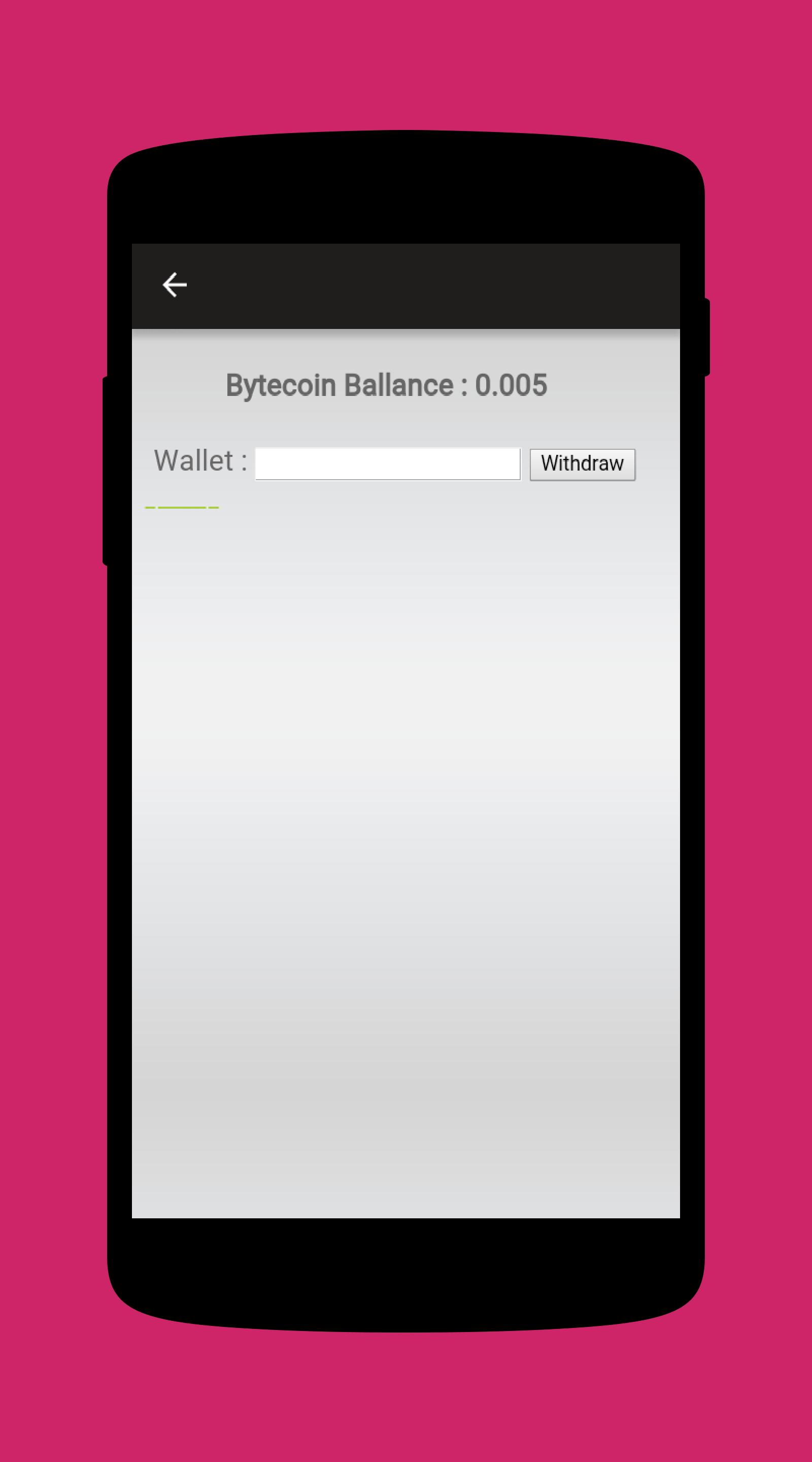 Bytecoin Faucet Free for Android - APK Download