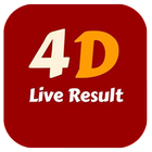 4D Live Result أيقونة
