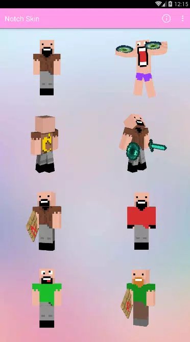 Notch Minecraft Character