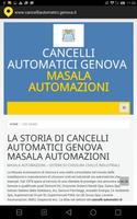 Cancelli automatici Genova capture d'écran 1