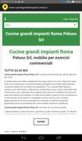 Cucine grandi impianti Roma plakat