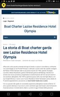 Boat Charter Garda See Lazise اسکرین شاٹ 1