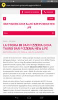 Bar pizzeria Gioia Tauro capture d'écran 1