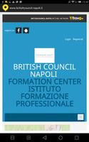 British council Napoli poster