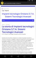 Impianti tecnologici Oristano capture d'écran 1