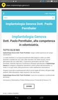 Implantologia Genova Poster