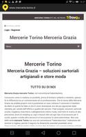 Mercerie Torino الملصق
