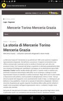 Mercerie Torino syot layar 1