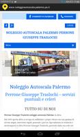 Noleggio autoscala Palermo plakat