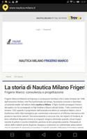 Nautica Milano capture d'écran 1