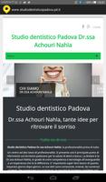 Studio dentistico Padova الملصق