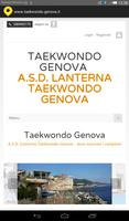 Taekwondo Genova Plakat