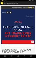 Traduzioni giurate Roma Affiche