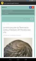 Trapianto capelli Firenze Ekran Görüntüsü 2